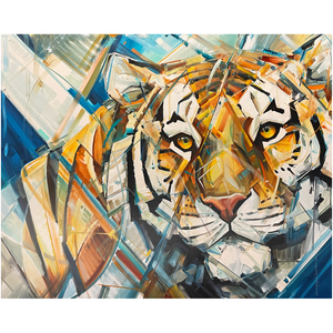Year of the Tiger - Limited Edition Metal Print 8" x 10"