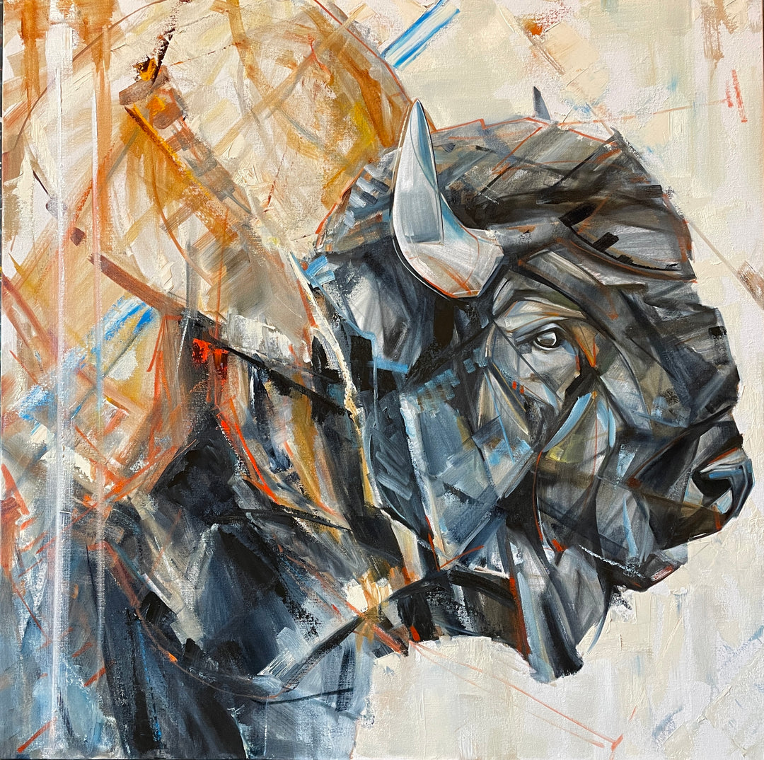 High Plains Drifter - 40" x 40”