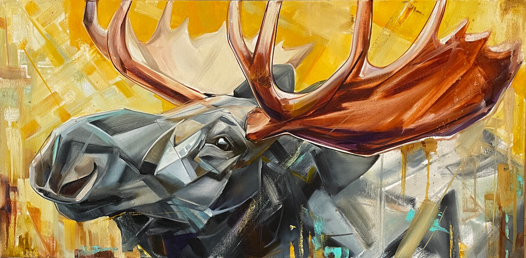 Breathe In  18x36”