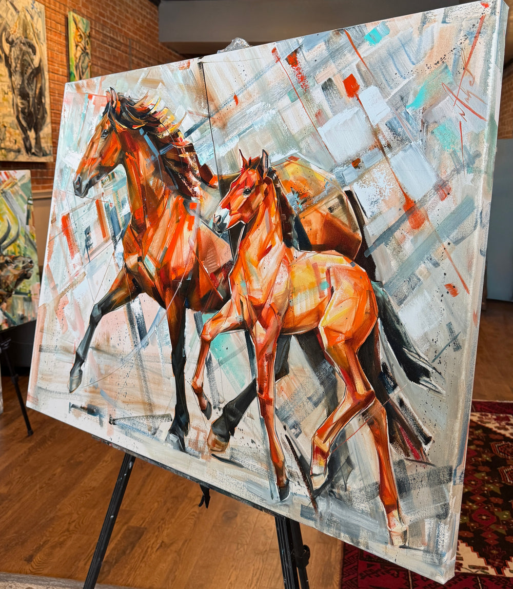 Dizzy & Juni 30x40”