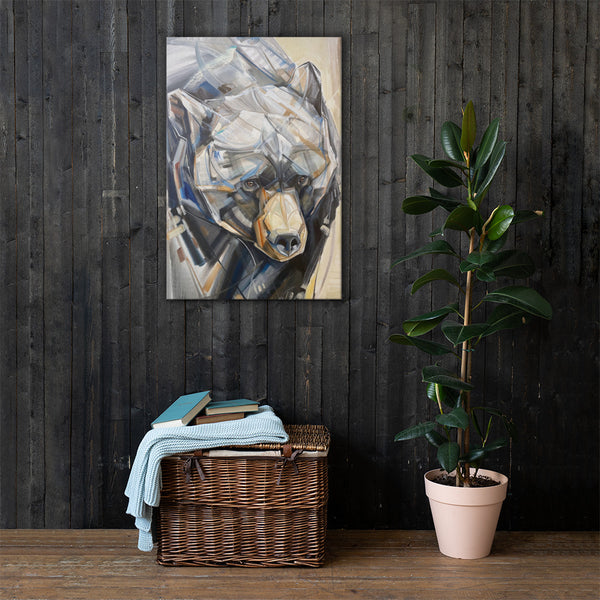 Spirit Bear - Special Edition Canvas Print 24x36 - Katie Maher Fine Art