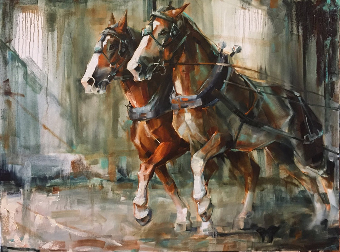 Four by Four  36x48"
