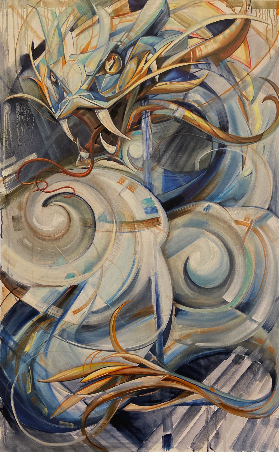 Serpent Dragon 30x48”