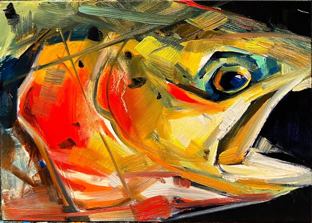 Fish Eye 5x7”