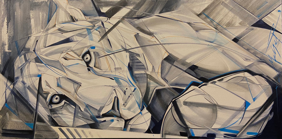 Purrrr 20x40”