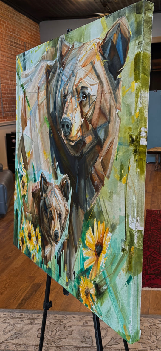 Cinnamon & Sun 40x40”