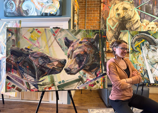 Connecting 30x48”