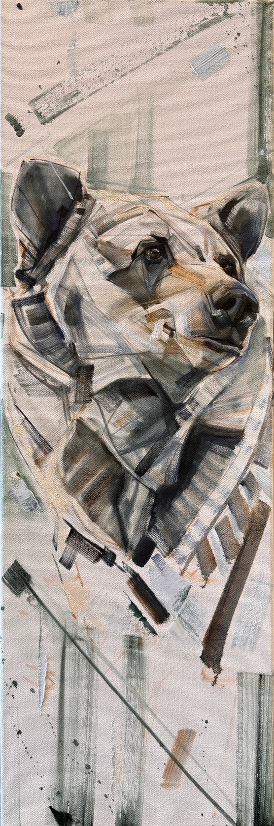 Bear Sketch 10x30”
