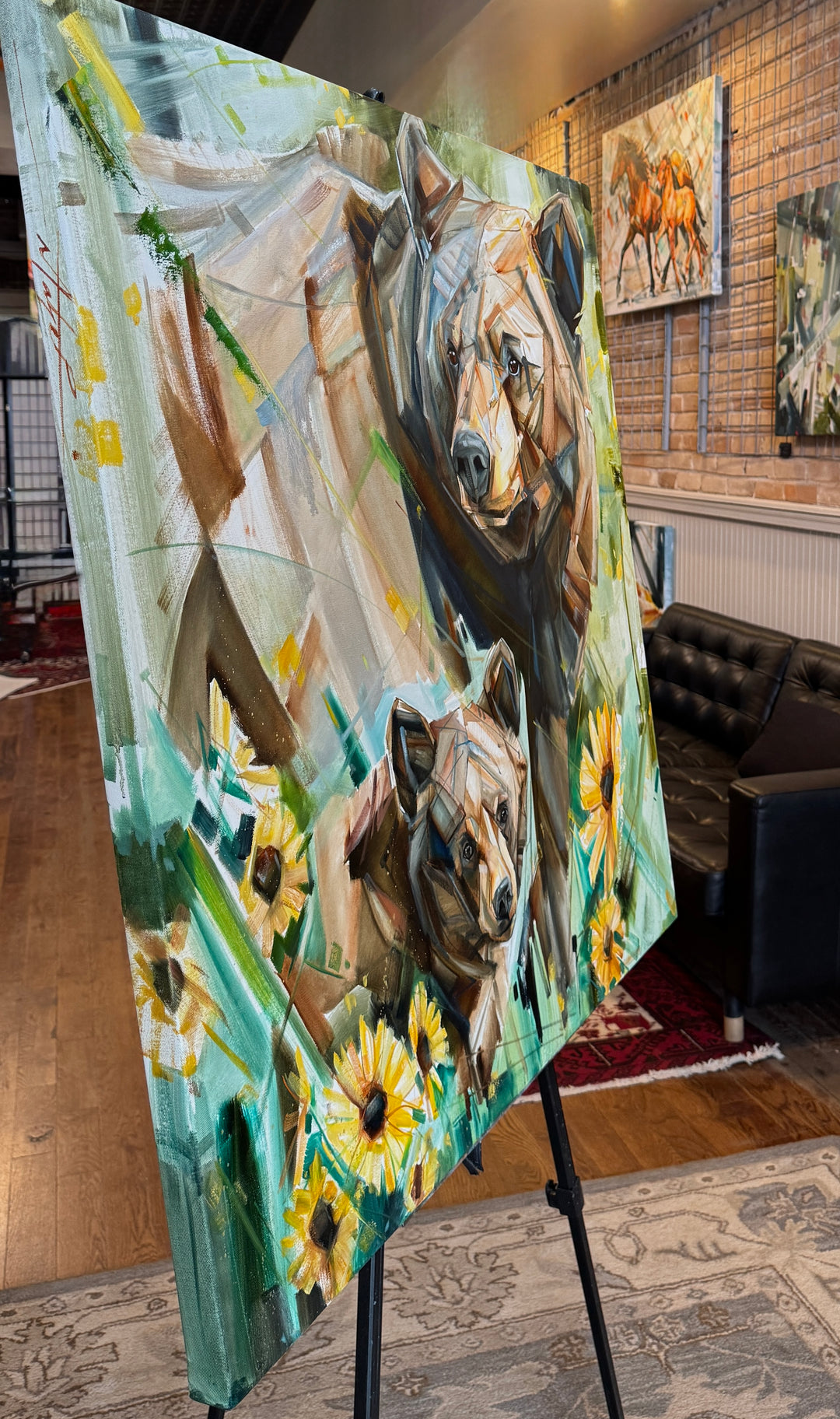 Cinnamon & Sun 40x40”