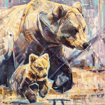 Born Free - Metal Print 16x16”