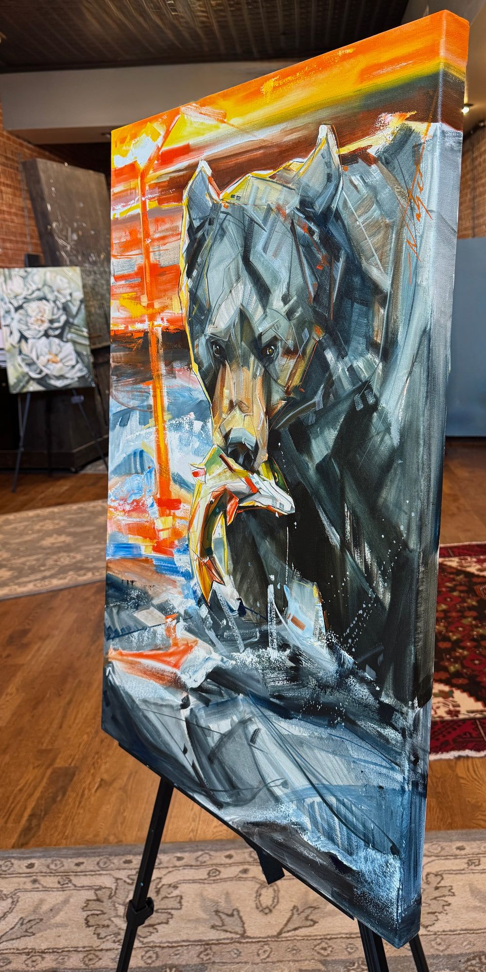 Sunset Snack 24x36”