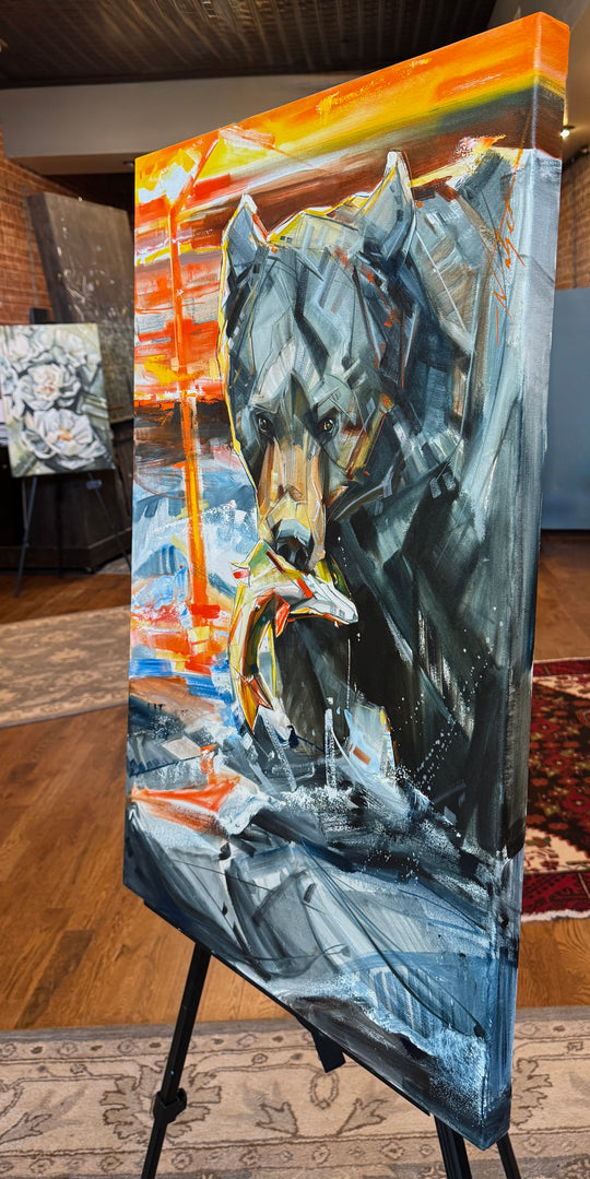 Sunset Snack 24x36”