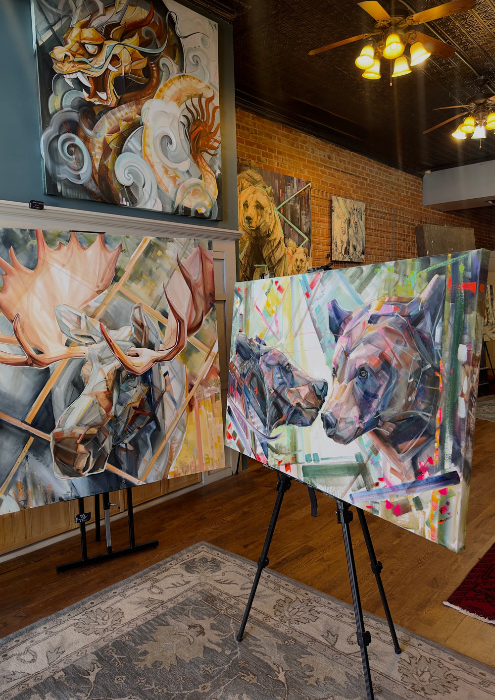 Connecting 30x48”