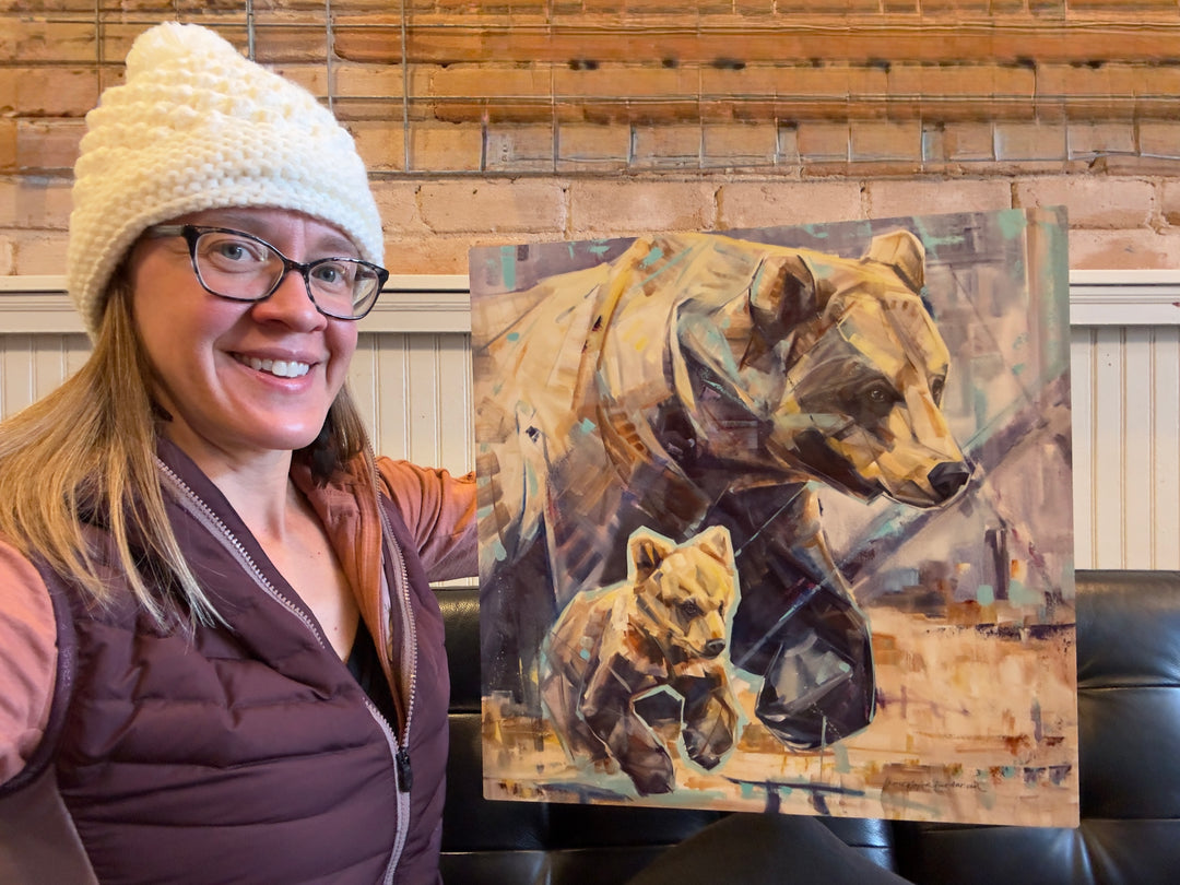 Born Free - Metal Print 16x16”