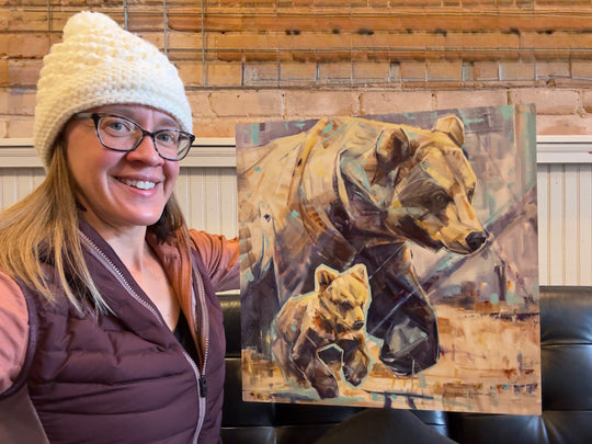 Born Free - Metal Print 16x16”