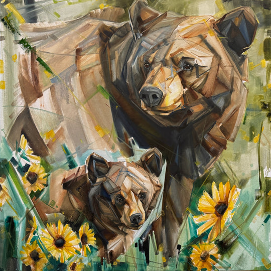 Cinnamon & Sun 40x40”