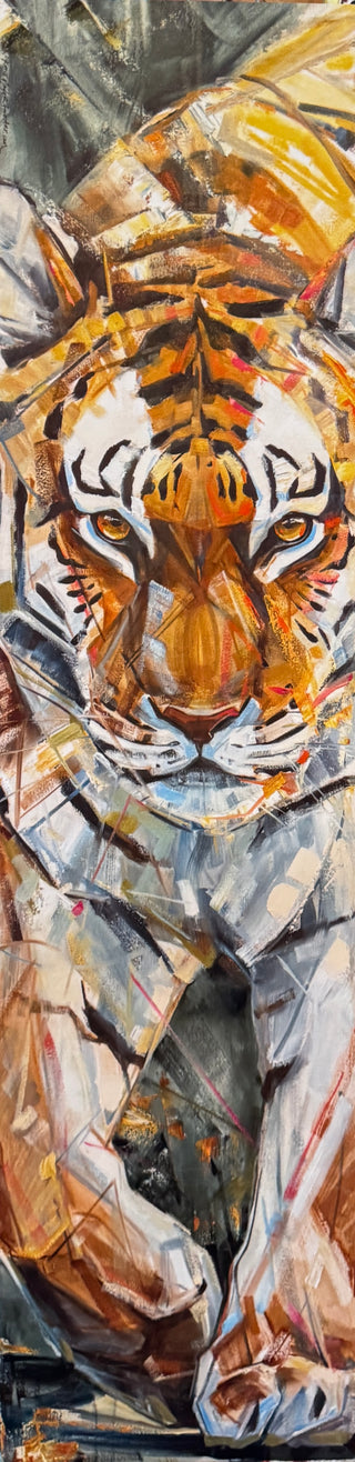 Eye of the Tiger - Metal Print 6x24”