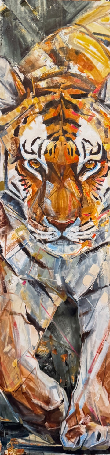 Eye of the Tiger - Metal Print 6x24”