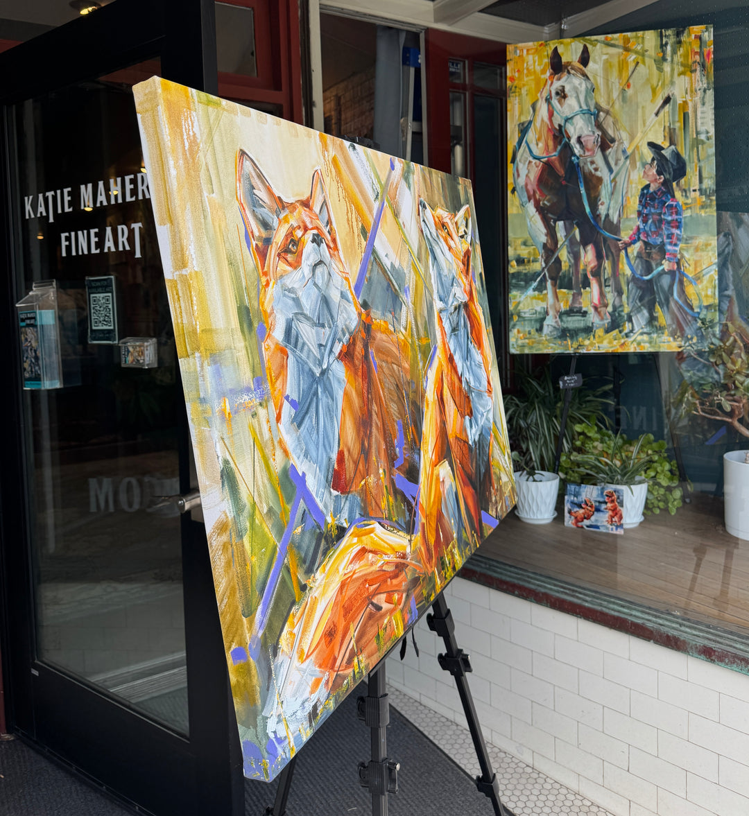 Harmoniously focused 30x40”