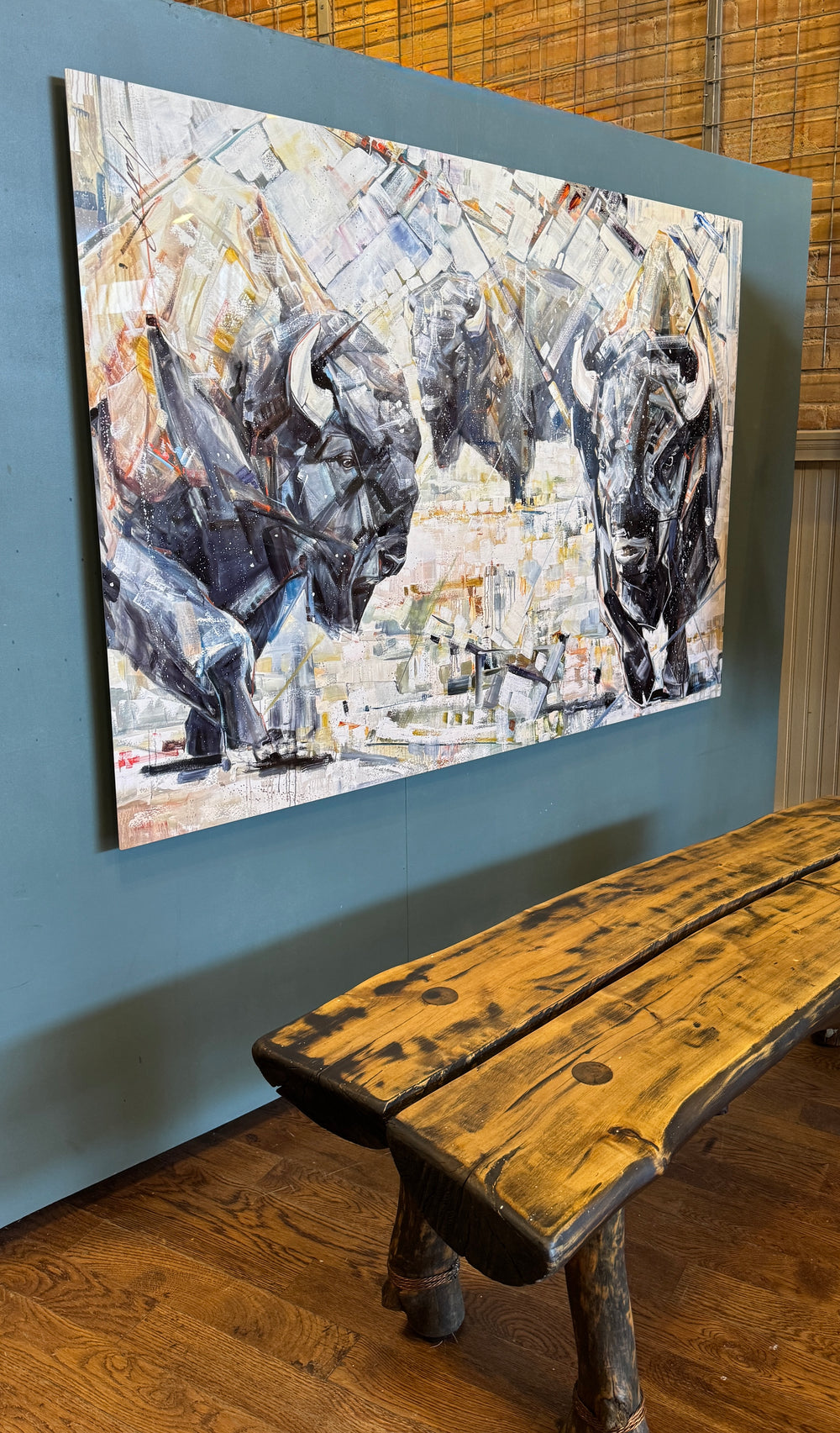 True Grit -Metal Print 40x58”