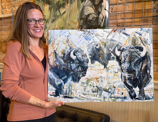 True Grit - Metal Print 21x30”