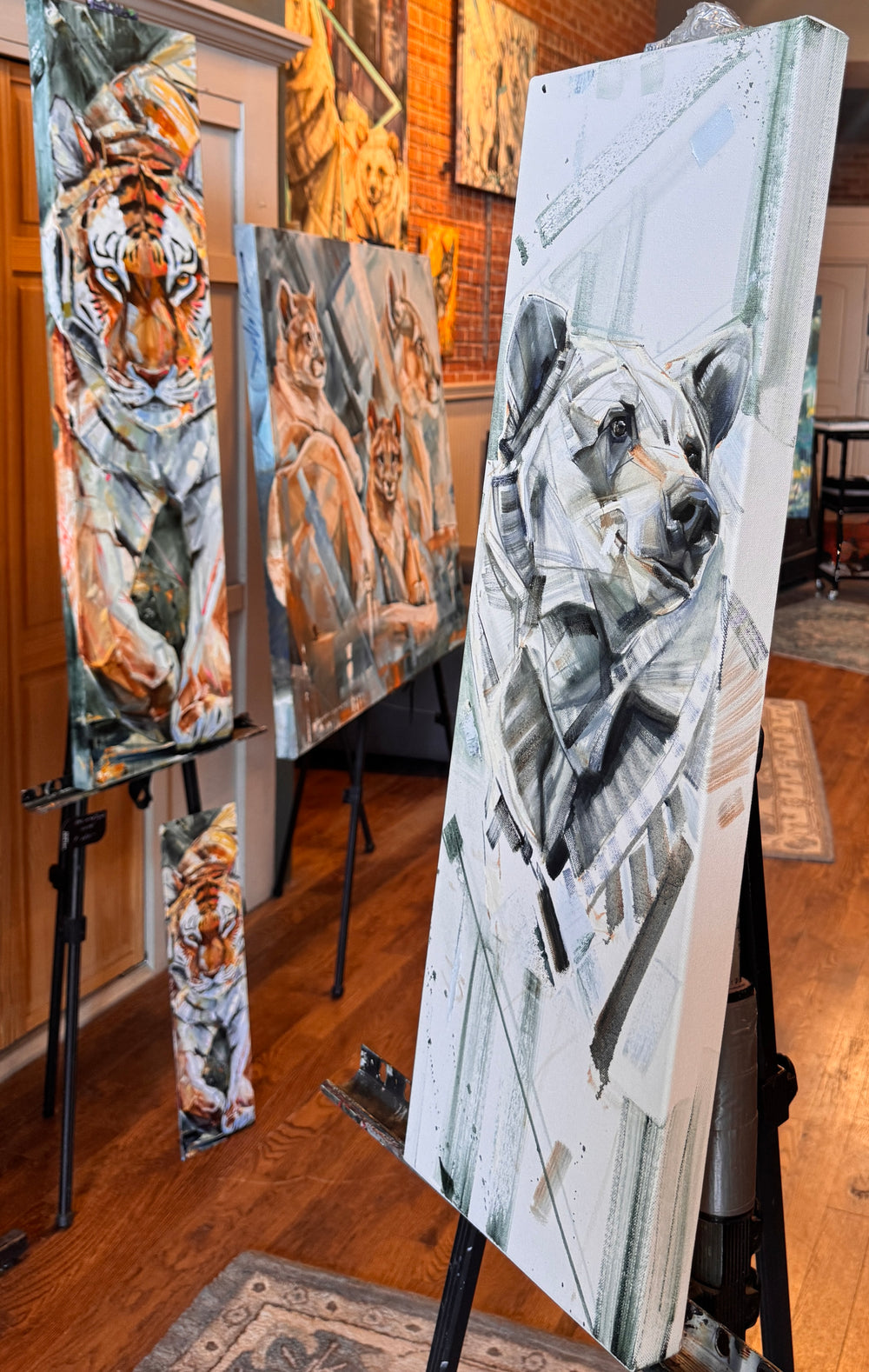 Bear Sketch 10x30”