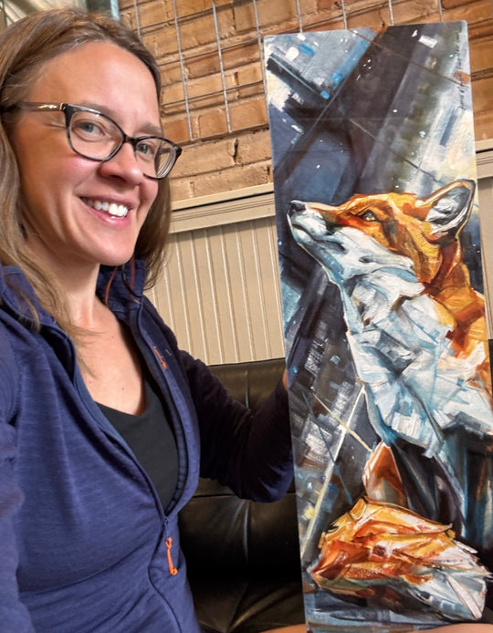 Observing the Infinite - Metal Print 8x24”