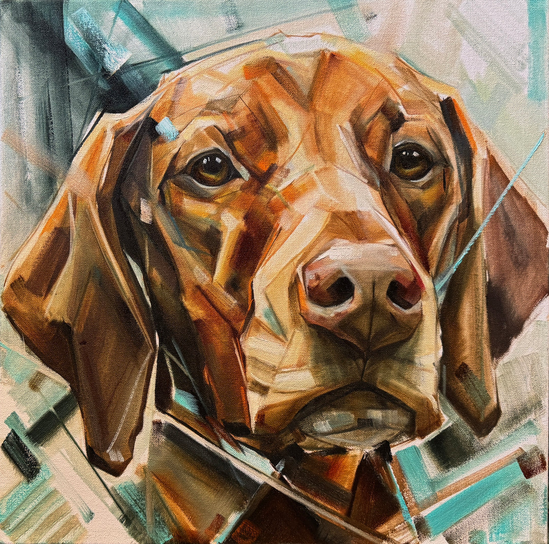 Gwinnie 18x18”