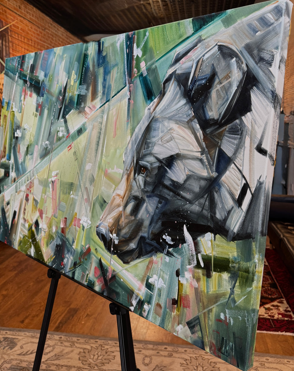 Stop & Smell the Flowers 30x48”