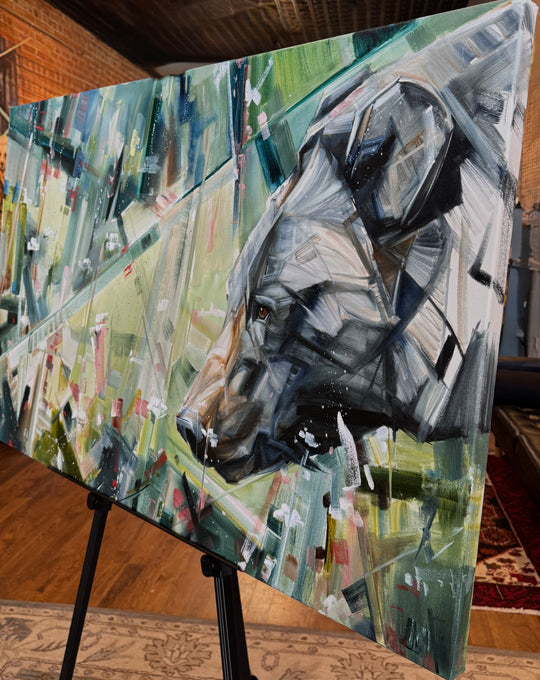 Stop & Smell the Flowers 30x48”