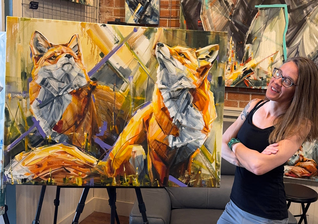 Harmoniously focused 30x40”
