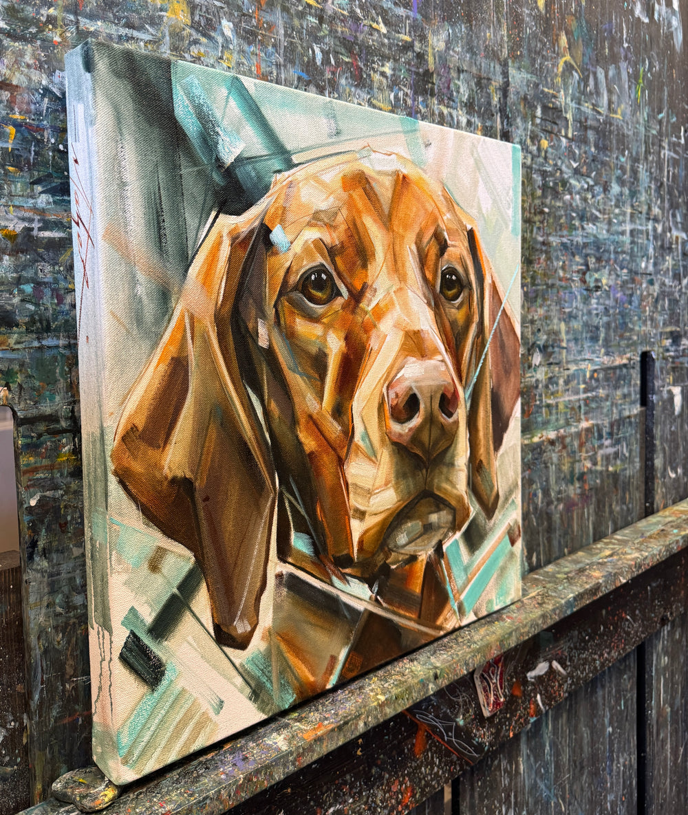 Gwinnie 18x18”