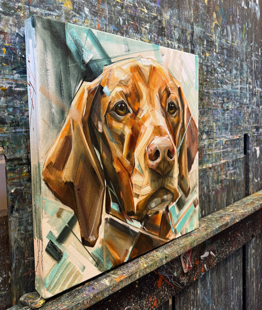 Gwinnie 18x18”