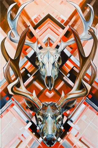 Deer Medicine 24x36”