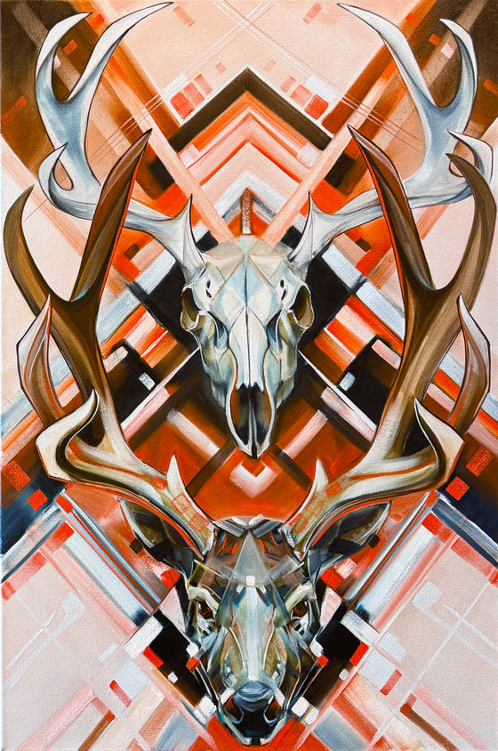 Deer Medicine 24x36”