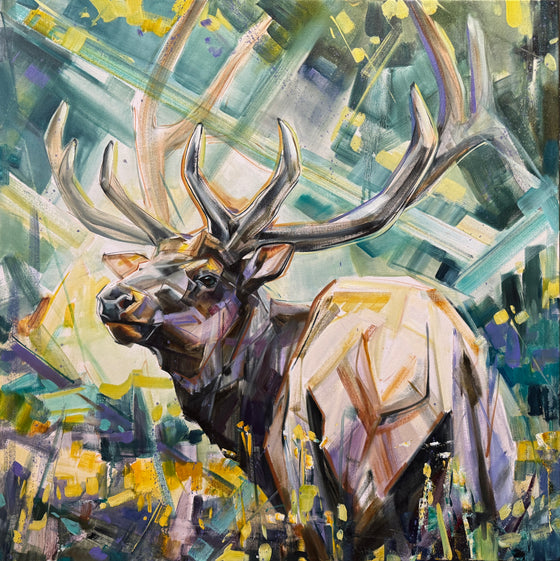 Peaceful Pace 40x40”