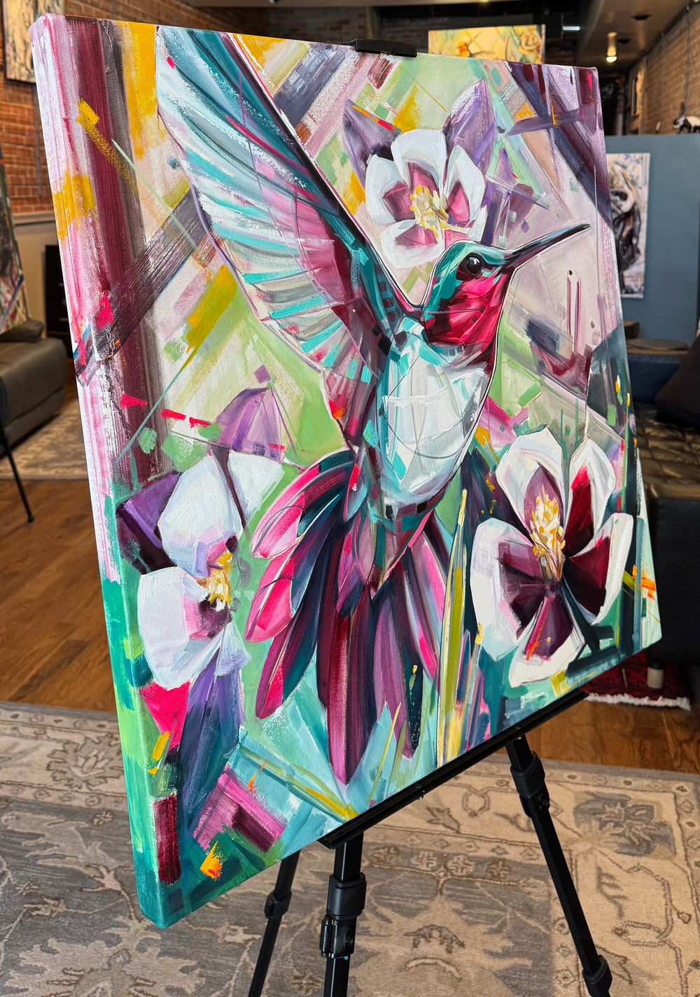 Hot Pink 30x30”