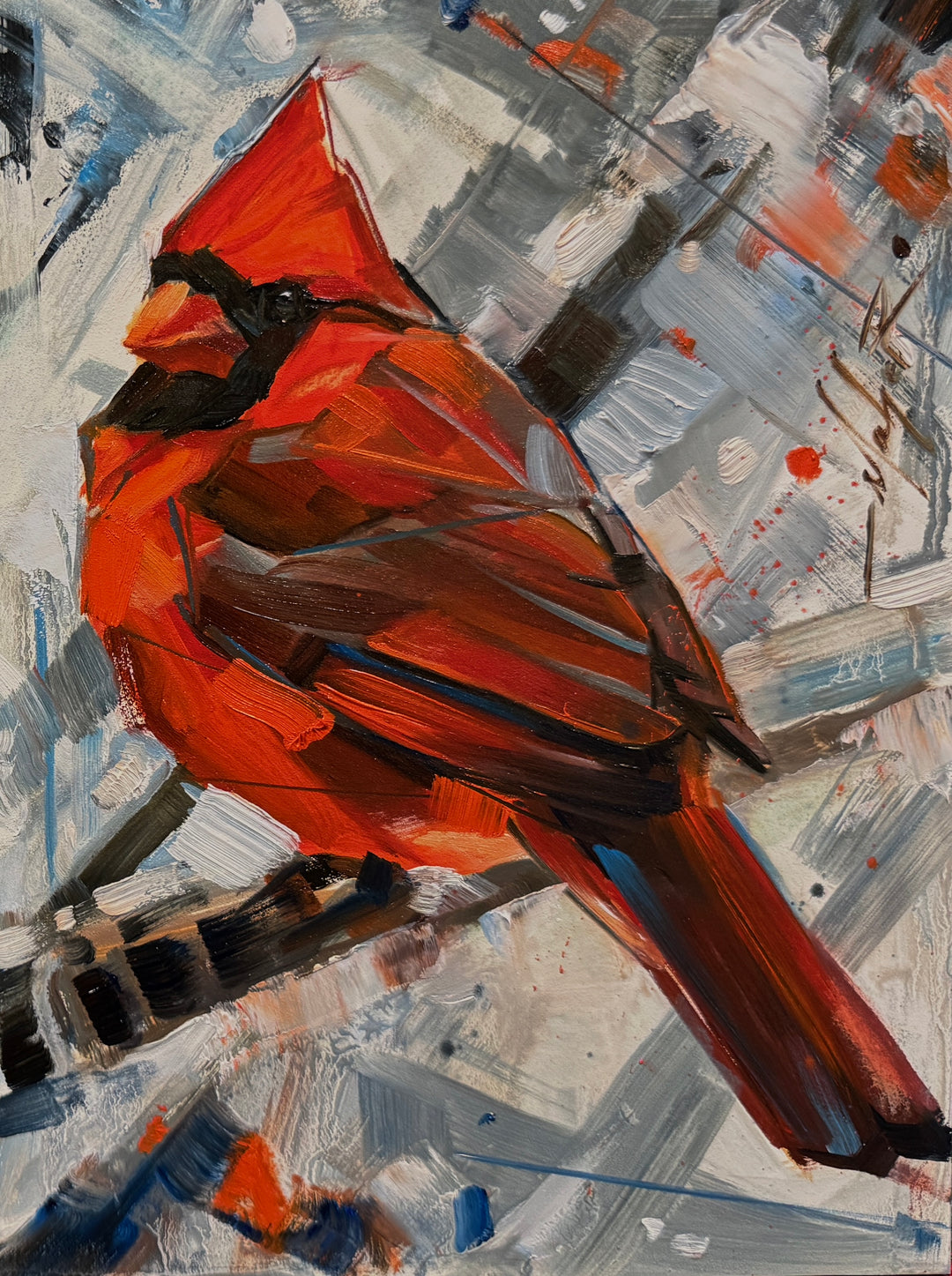 6x8” Mini Cardinal