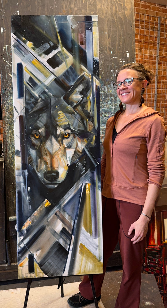 Dark Side 20x60”