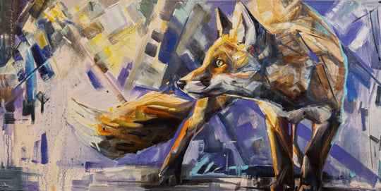 Following the Light - Metal Print 15x30”