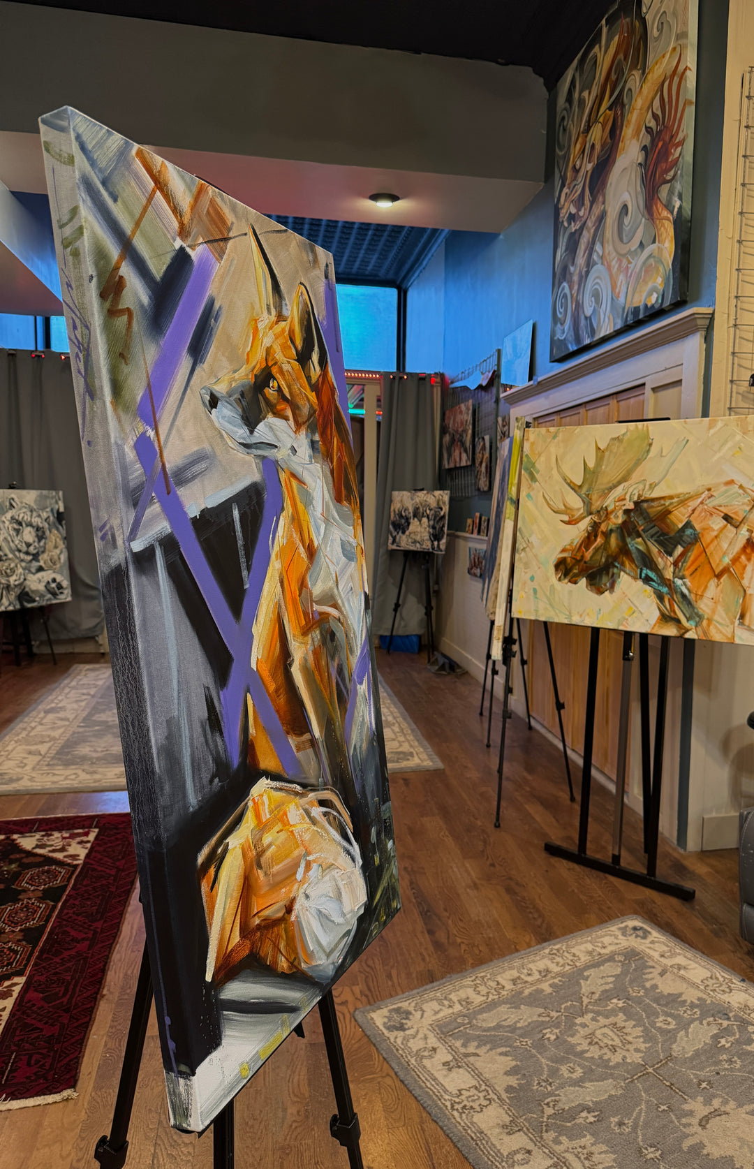 Set Your Sights High 20x40”