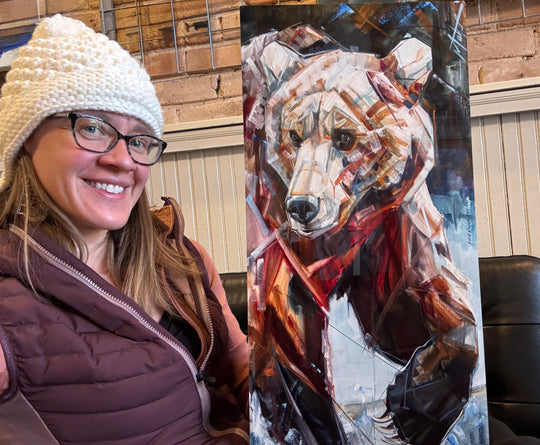 Satisfaction - Metal Print 12x24”