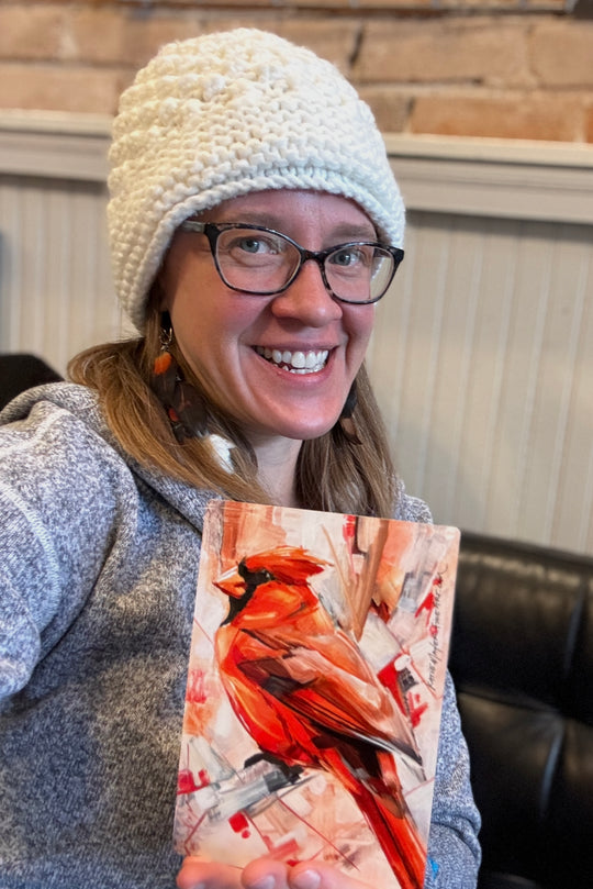 Cardinal Metal Print 5x7”