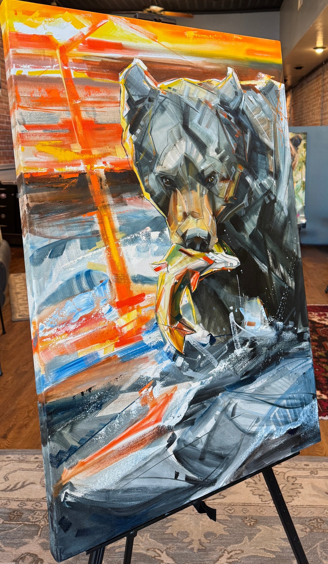 Sunset Snack 24x36”