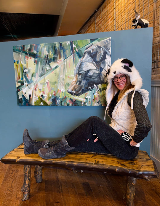 Stop & Smell the Flowers 30x48”