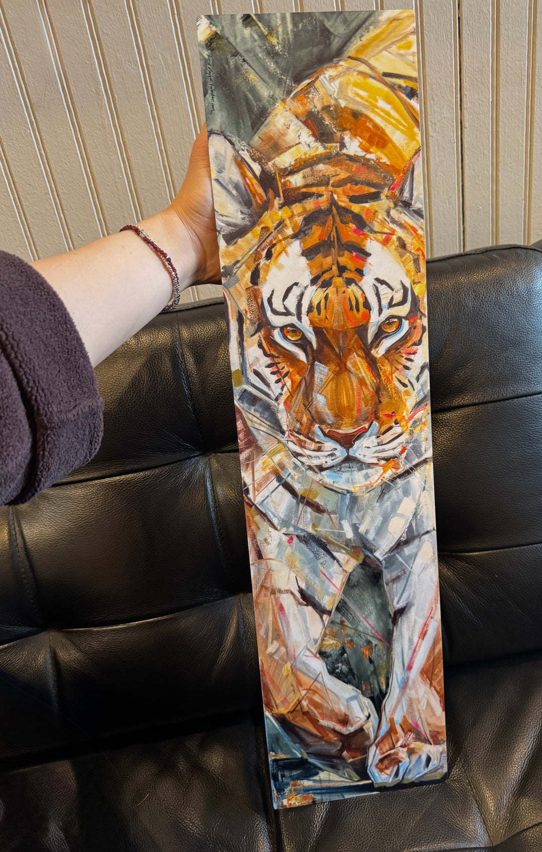 Eye of the Tiger - Metal Print 6x24”