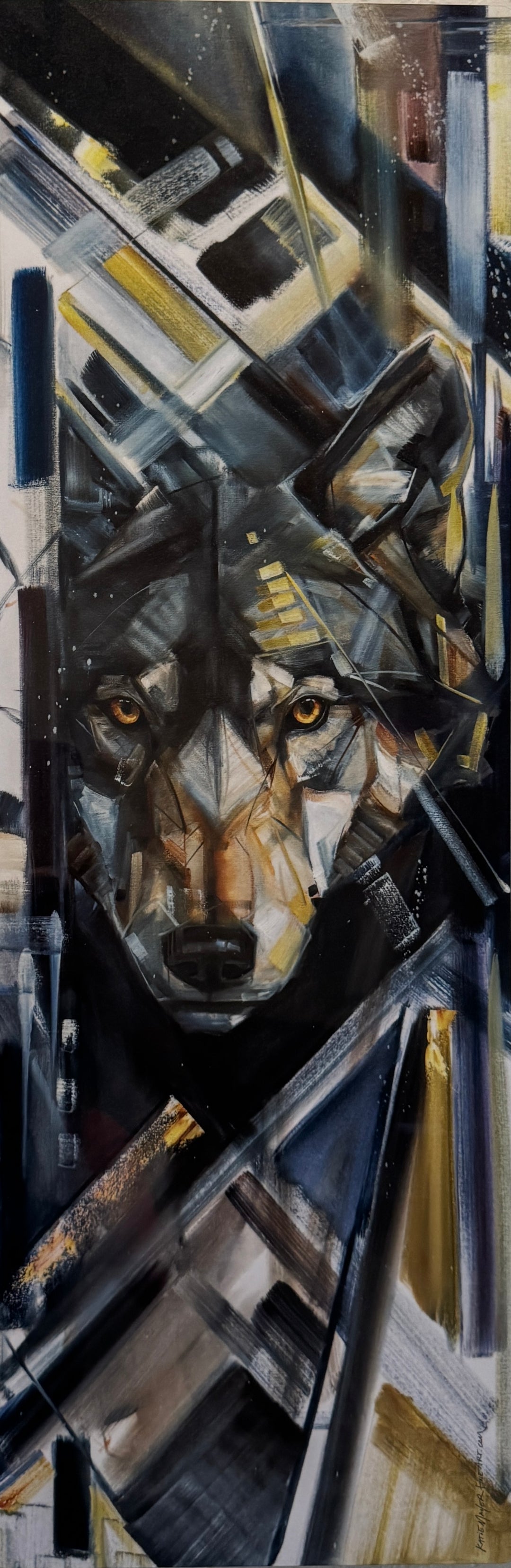 Dark Side - Metal Print 10x30”