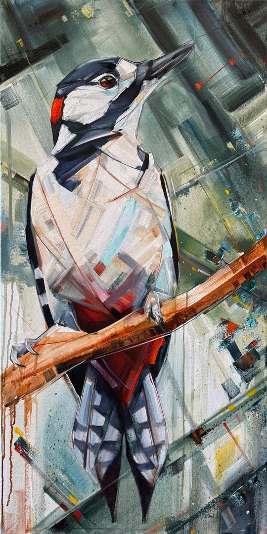 Knock Knock 18x36”