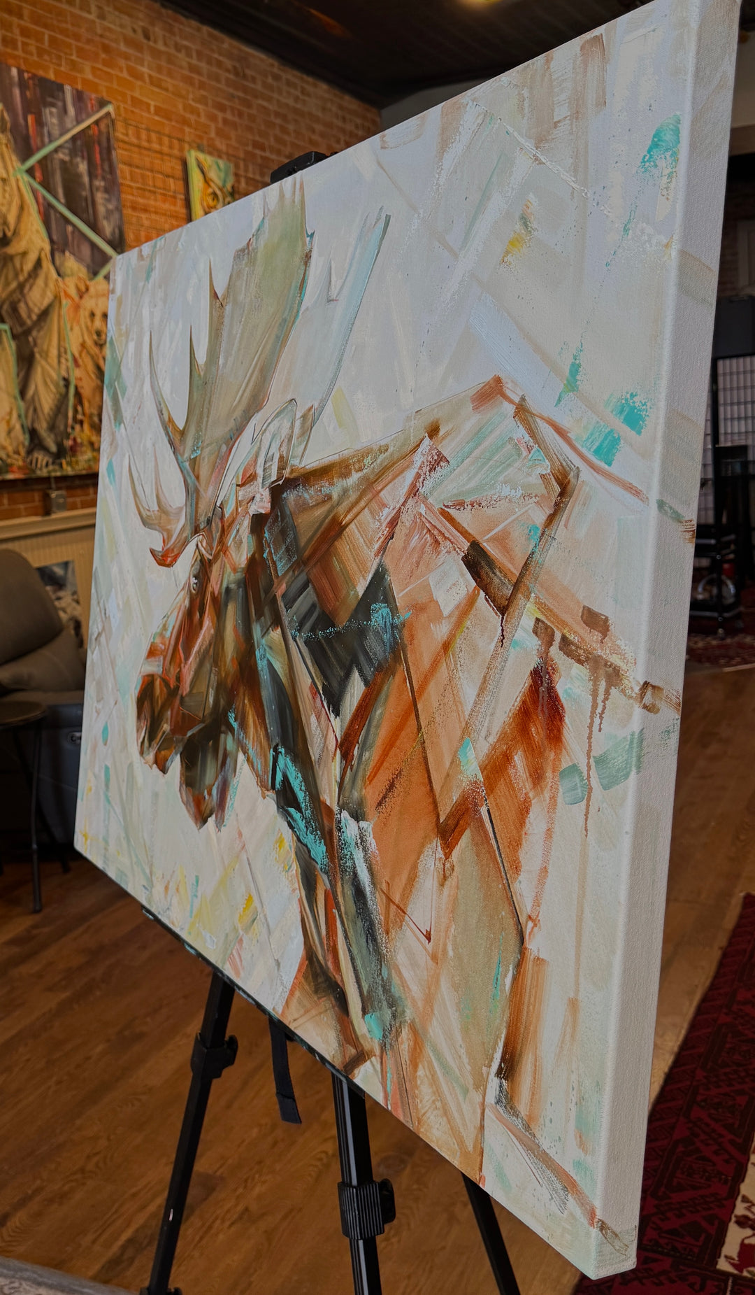 Moving through it 30x40”