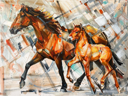 Dizzy & Juni 30x40”